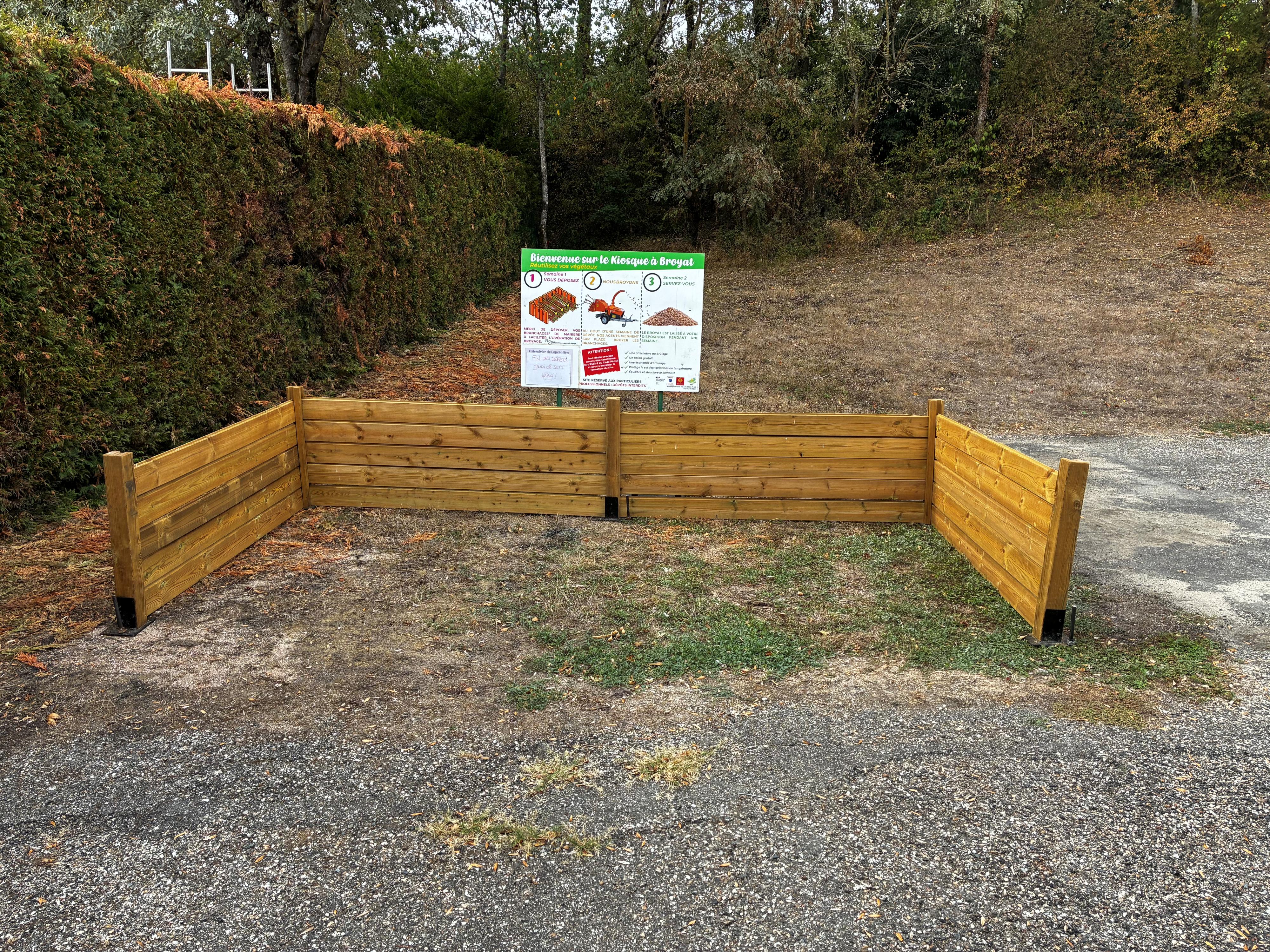 emplacement broyat