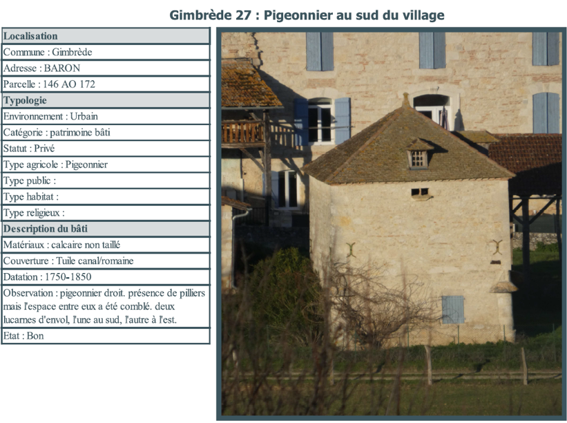 recensement patrimoine