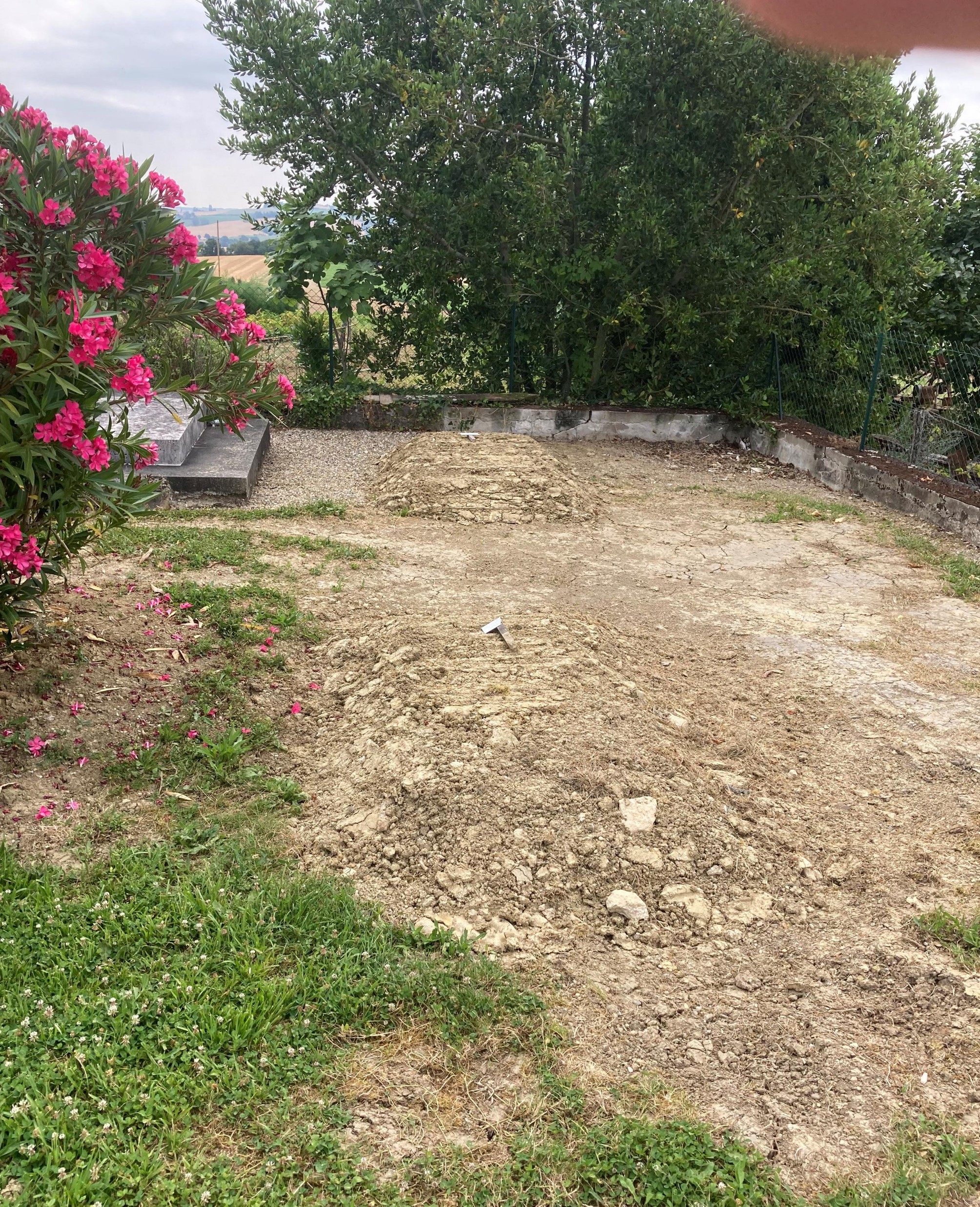 terrassement cimetière